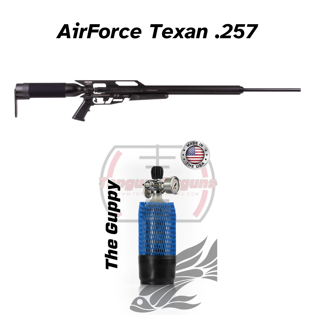 TANKSGIVING Bundle – AirForce Texan .257 & Guppy – TopGun-Airguns